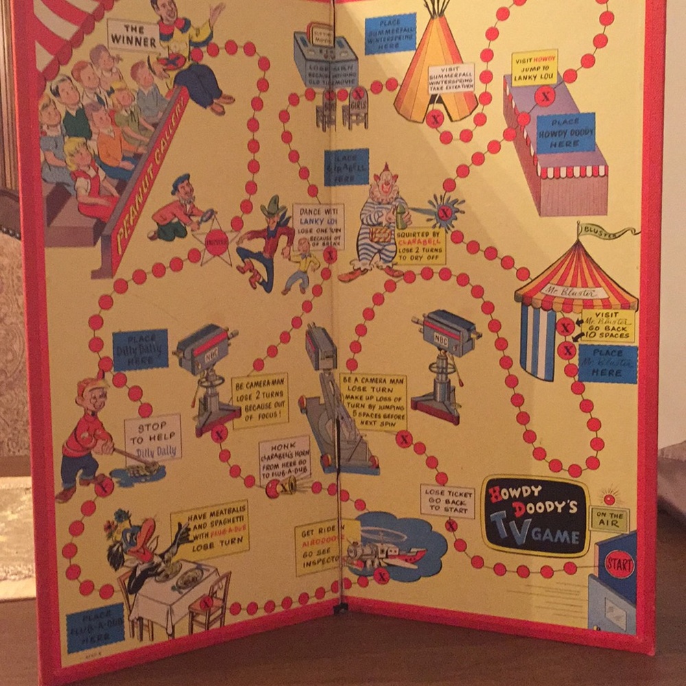 Howdy Doody Board game